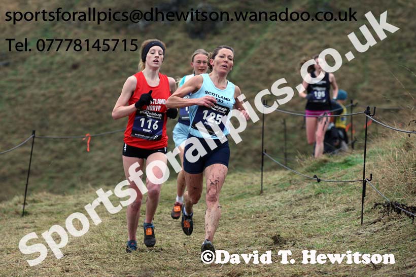 Celtic Nations senior and junior womens Great Edinburgh Cross Country. Photo: David T. Hewitson/Sports for All Pics